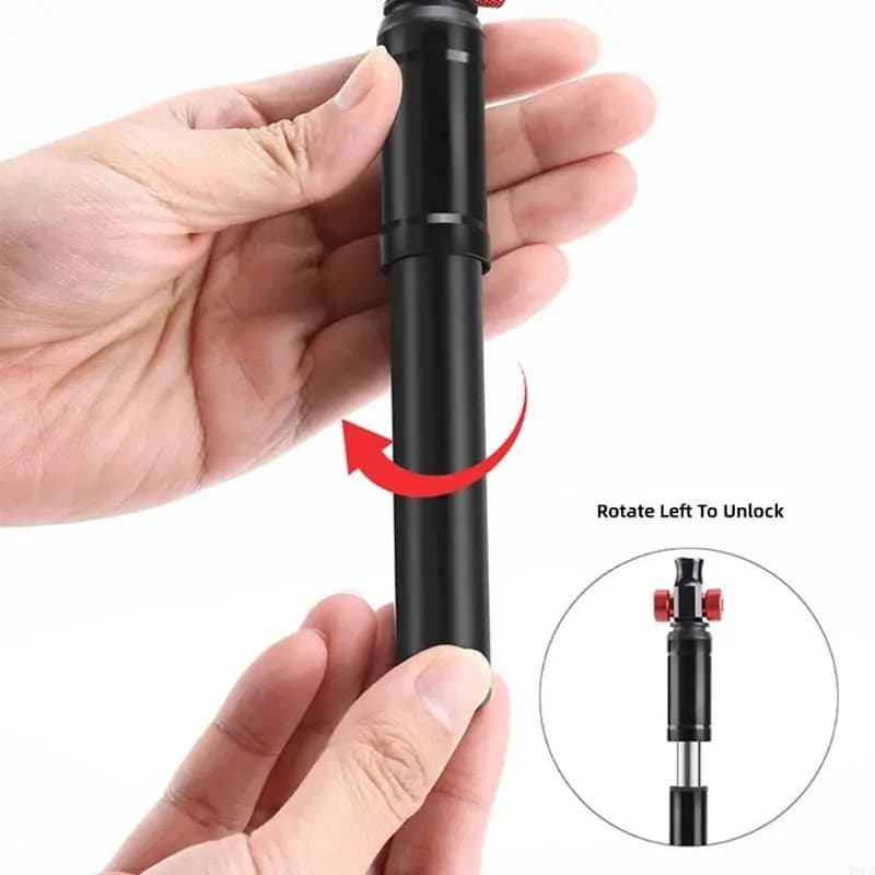 Bike Travel Cycle CO2 Air Pumps Aluminum Bicycles Hand Air Pumps Tire Inflator R6FB