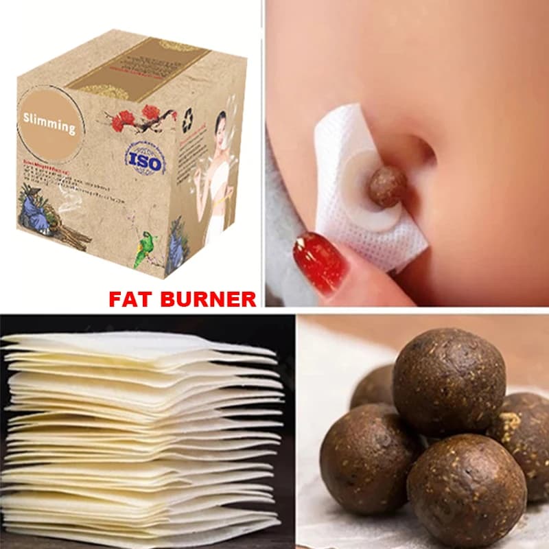 Burn Fat, Chinese Medicine Slimming Patches, Fat Burning, Natural Detox for Men and Women