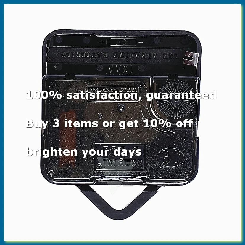 Clock Motor Replacement 1 Pack Wall Clock Repair Parts Pendulum Movement Mechanism Quartz Clock With Hands