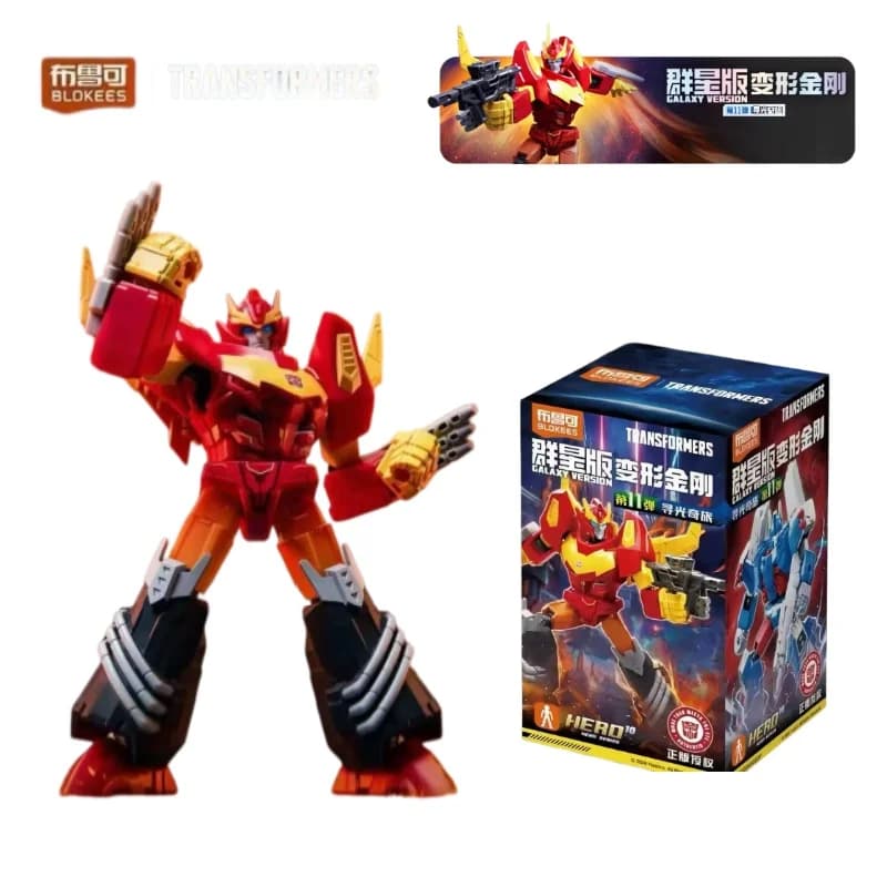 Licensed Blokees Transformers Galaxy V11 Lost Light Blind Box Brick Figure Collectible Robot Toy Boys Xmas Gift 9pcs