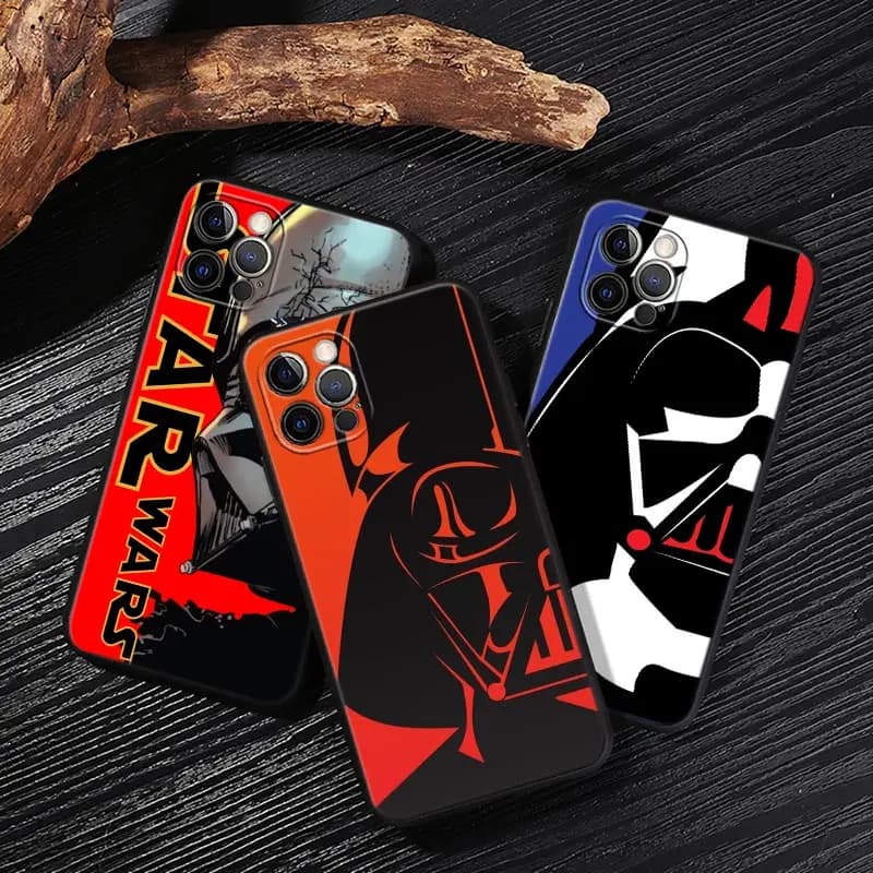 IPhone 17 16 15 14 13 12 11 Pro Max Plus, Protective Soft Cover with S-STARWARS Design for iPhone 17 13 Pro 17E Air 16e