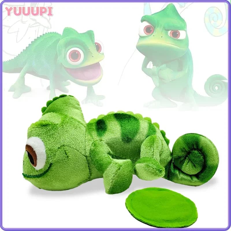 2026 Pascal Rapunzel Camaleonte Skull Laying Plush Doll Piece Toys Kawaii Pascal Decor Girls Birthday Gift