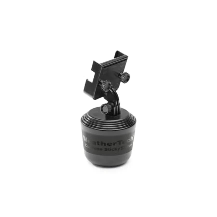 Supporto universale regolabile per telefono da auto e camion CupFone Two View, accessorio dal design ottimizzato per iPhone e smartphone.