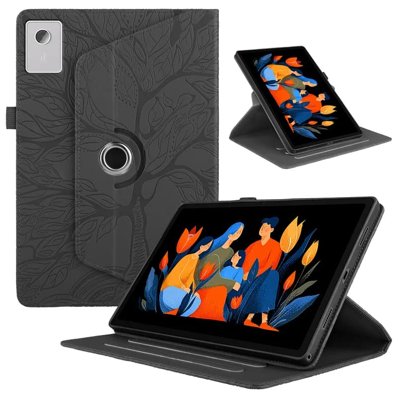 Custodia per Lenovo Idea Tab Plus 12.1 pollici TB361FU con supporto girevole a 360°, compatibile anche con Lenovo Idea Tab Plus 12.1 TB365FC