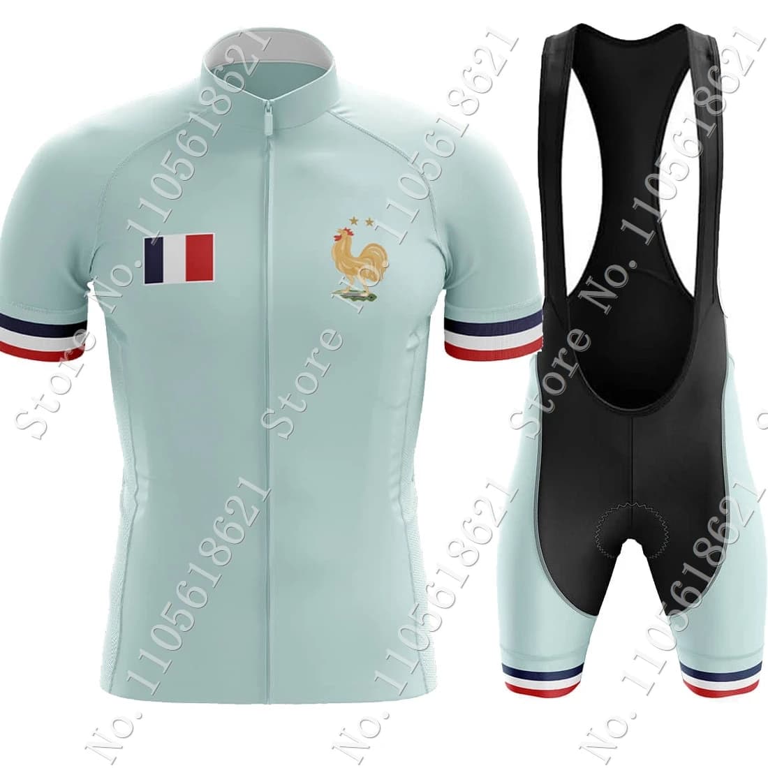 France National Team 2026 Cycling Jersey Set Men Short Sleeve French Clothing Road Bike Shirts Suit Bicycle Bib Shorts MTB