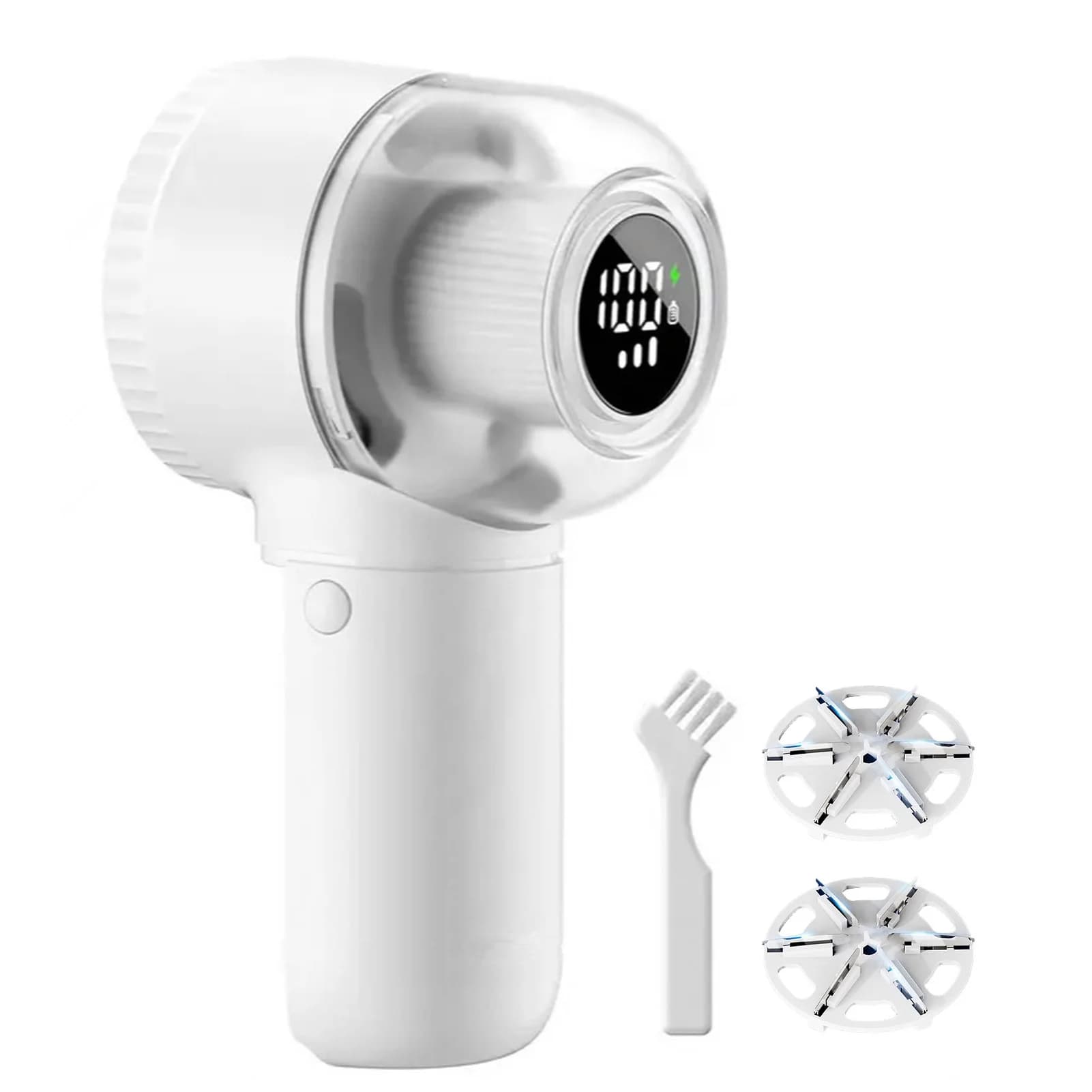 2In1 Lint Defuzzer Adjustable Fabric Shaver 3 Shaving Heights 2 Speeds Clothes Fuzz Remover Portable Garment Care Machine