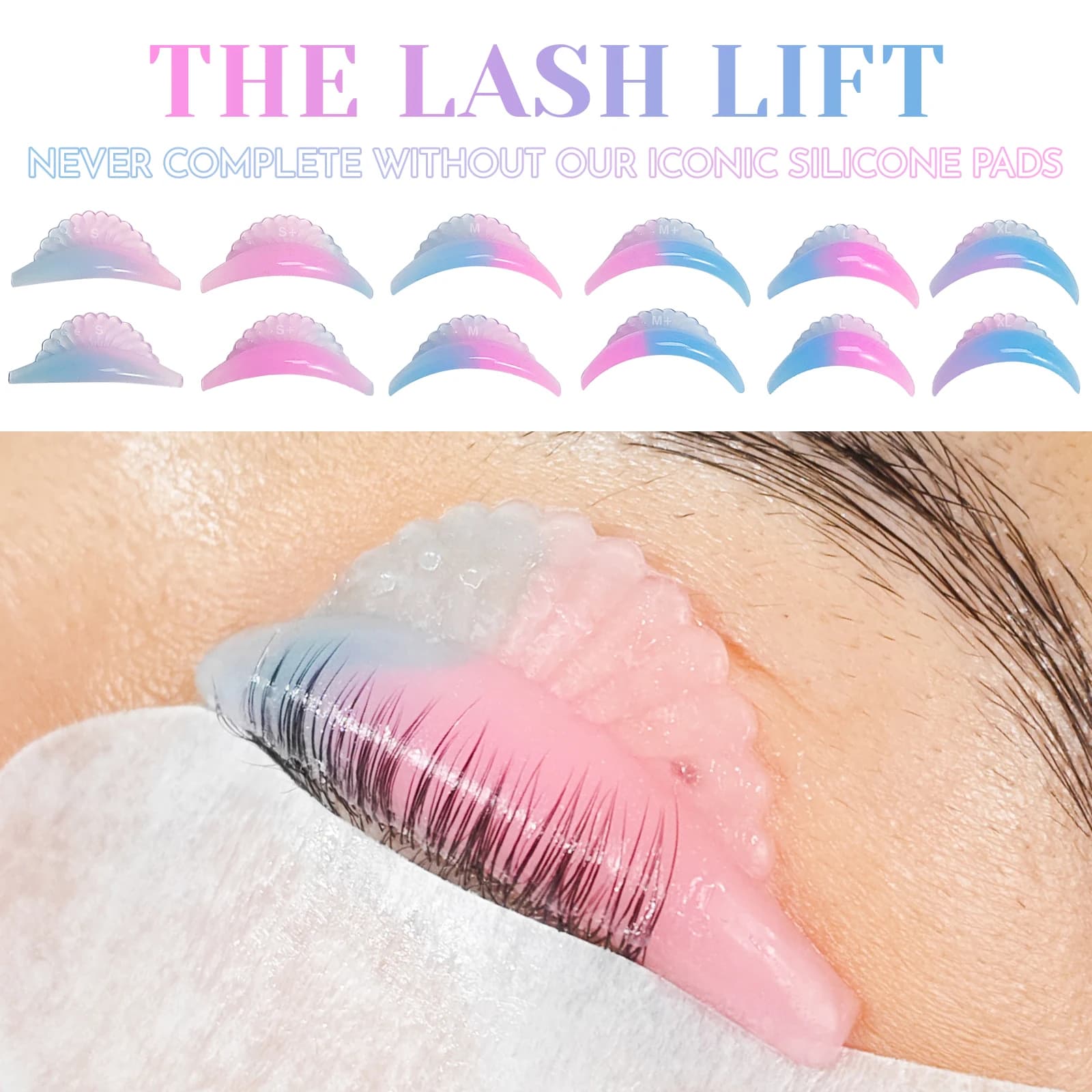 PERMANY 6 Paia Silicone Eyelashes Perming Bigodino Eyelashes Perming Pad Reusable Lash Lift Shield Pad Lifting Tools Eyelashes