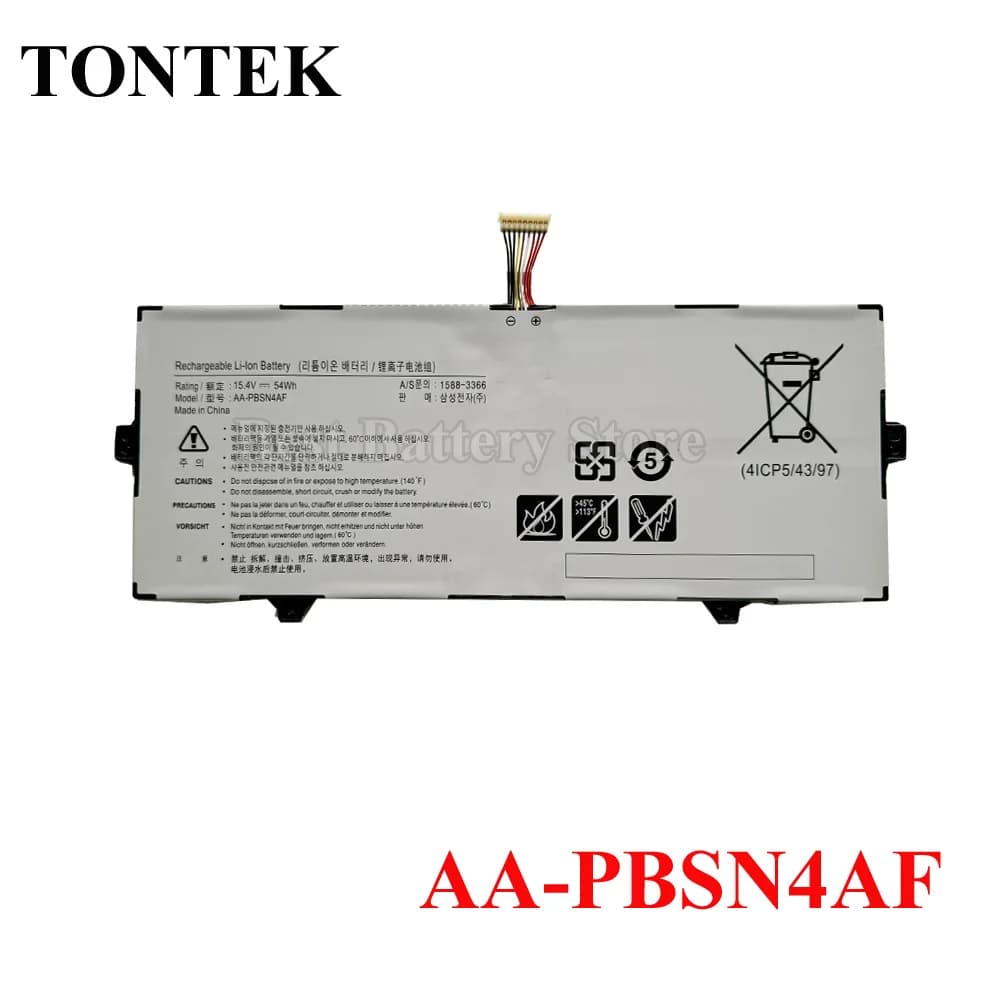 Batteria per laptop AA-PBSN4AF per penna notebook Samsung 13 NP930SBE-K01US NP930SBE NT930SBE