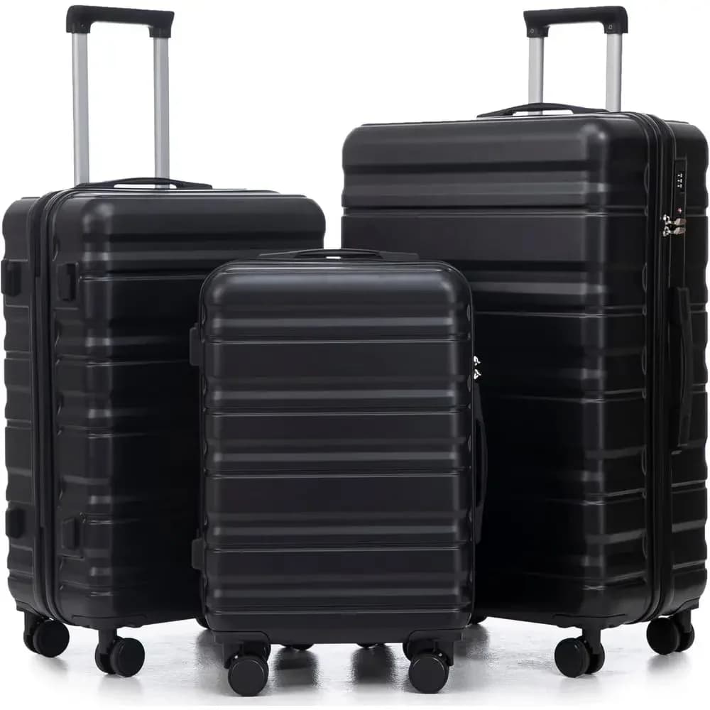 Rugged ABS Hardshell Luggage Set