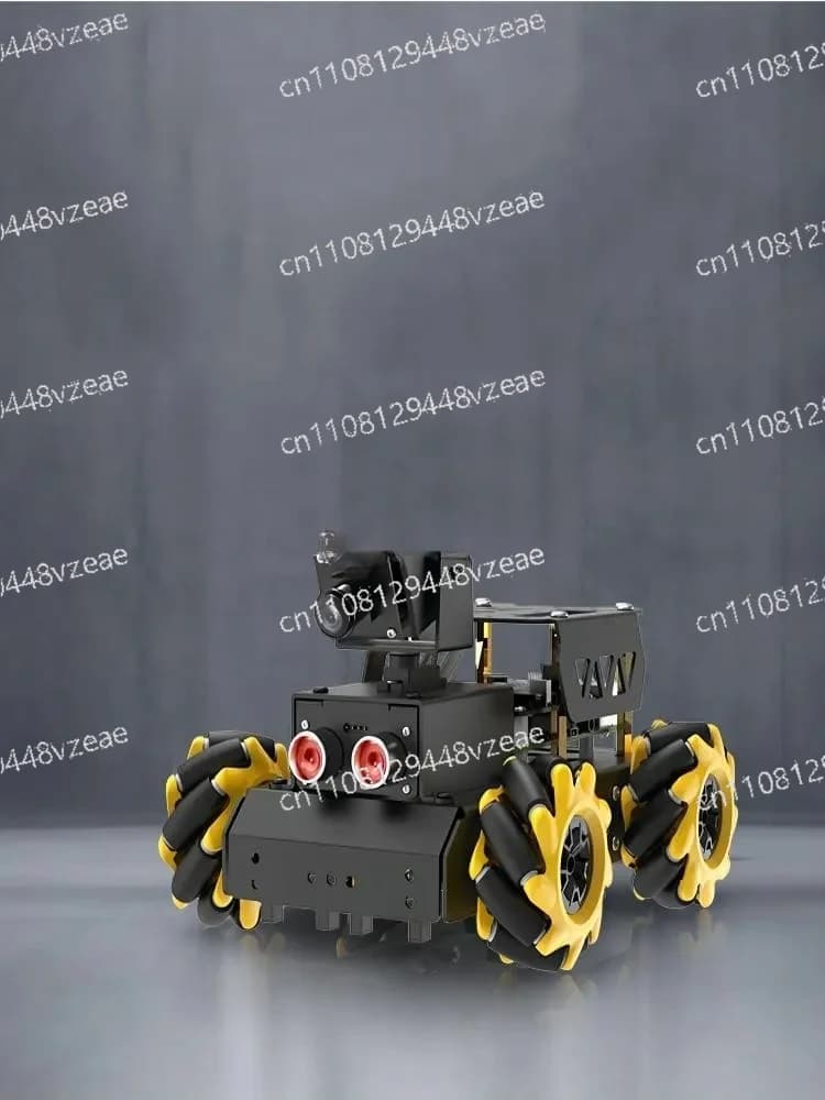 Support AI Model Pi 5 Voice Interaction For Raspberry Pi 4B Robot Kit TurboPi ROS2 Robot Car Mecanum Wheels AI Vision Tracking