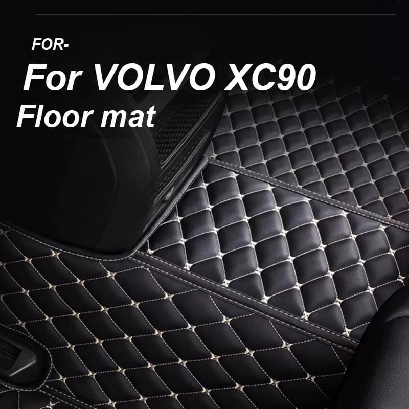 LUXURI Tappetini per auto per VOLVO XC90 (CIVE SEAT) 2015 2016 2017 2018 2019 2020 2021-2023 Copertura personalizzata per tappeti per automobili