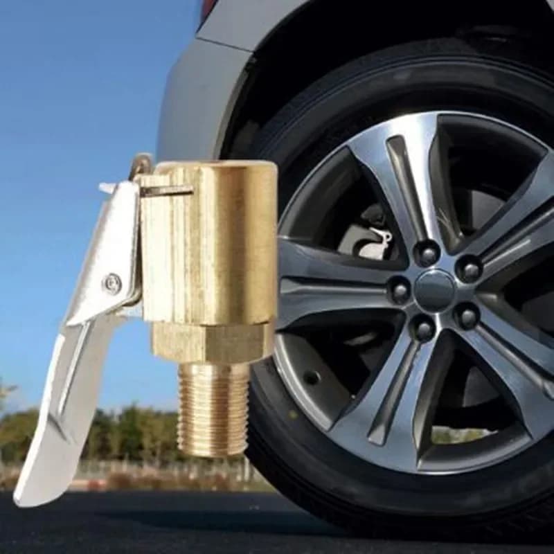 Car Air Pump Chuck Clip Tyre Tire Inflator Valve Connector for SsangYong Actyon Turismo Rodius Rexton Korando Kyron Musso Sports