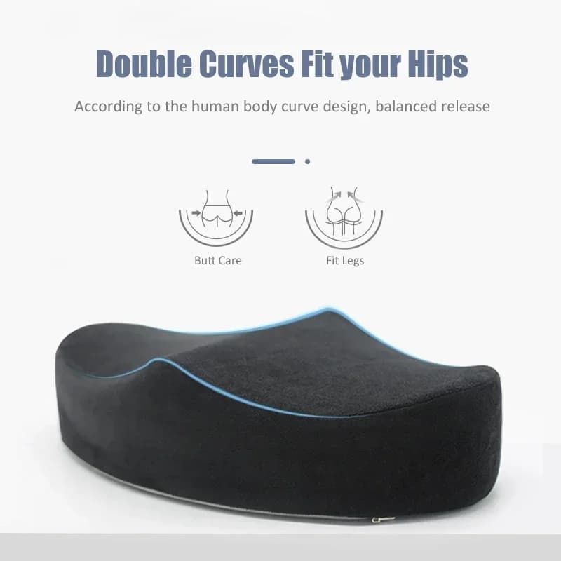 Cuscino per Sedia in Memory Foam, Supporto per Glutei, Cuscino Post-Operatorio BBL, Imbottitura per Sollevamento Glutei Brasiliano, Supporto per Fianchi