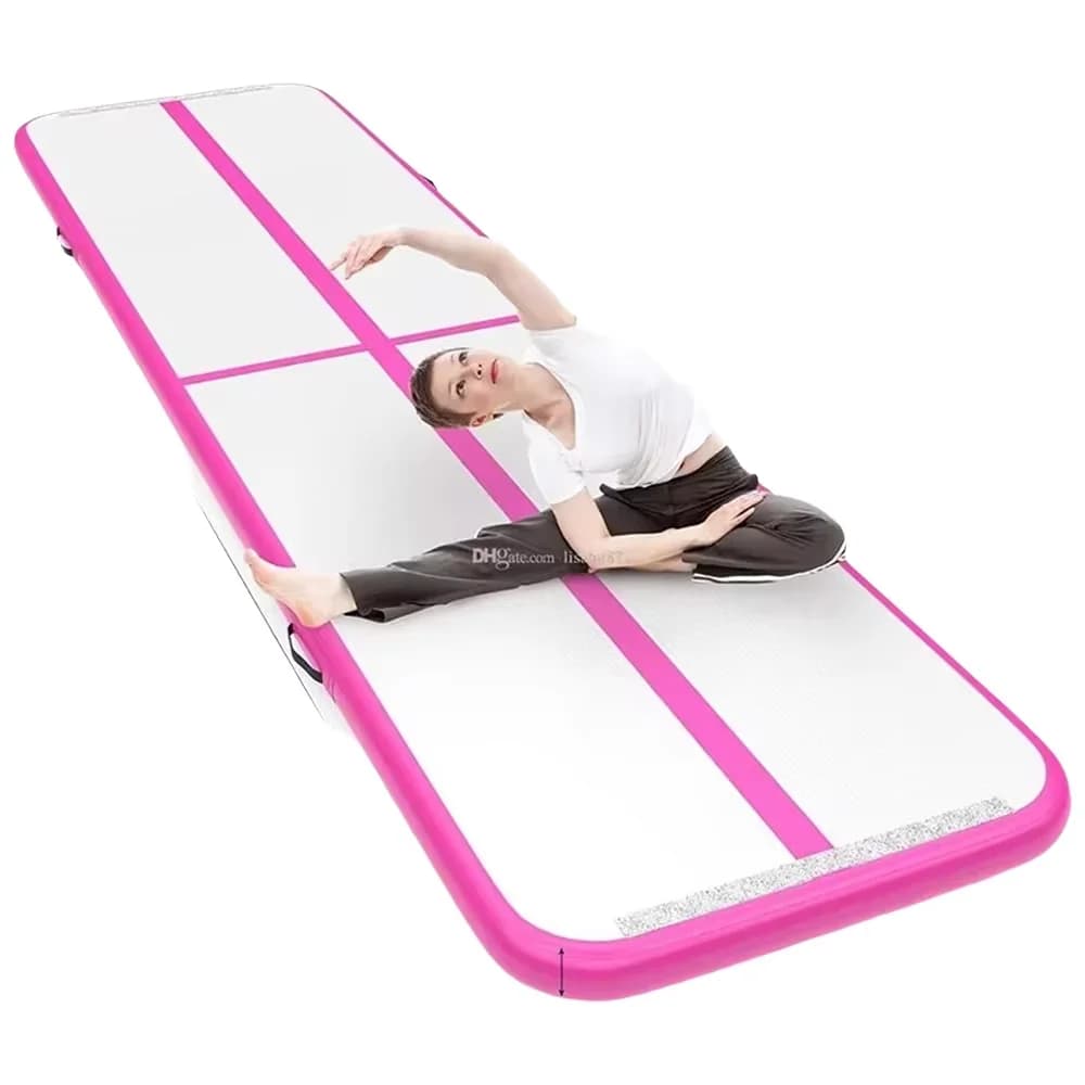1-3m Gymnastics Air Track Training Gym Yoga Wear-resistant Airtrack Gym Mattress Water Yoga Mattress for Home/Beach/Water Yoga