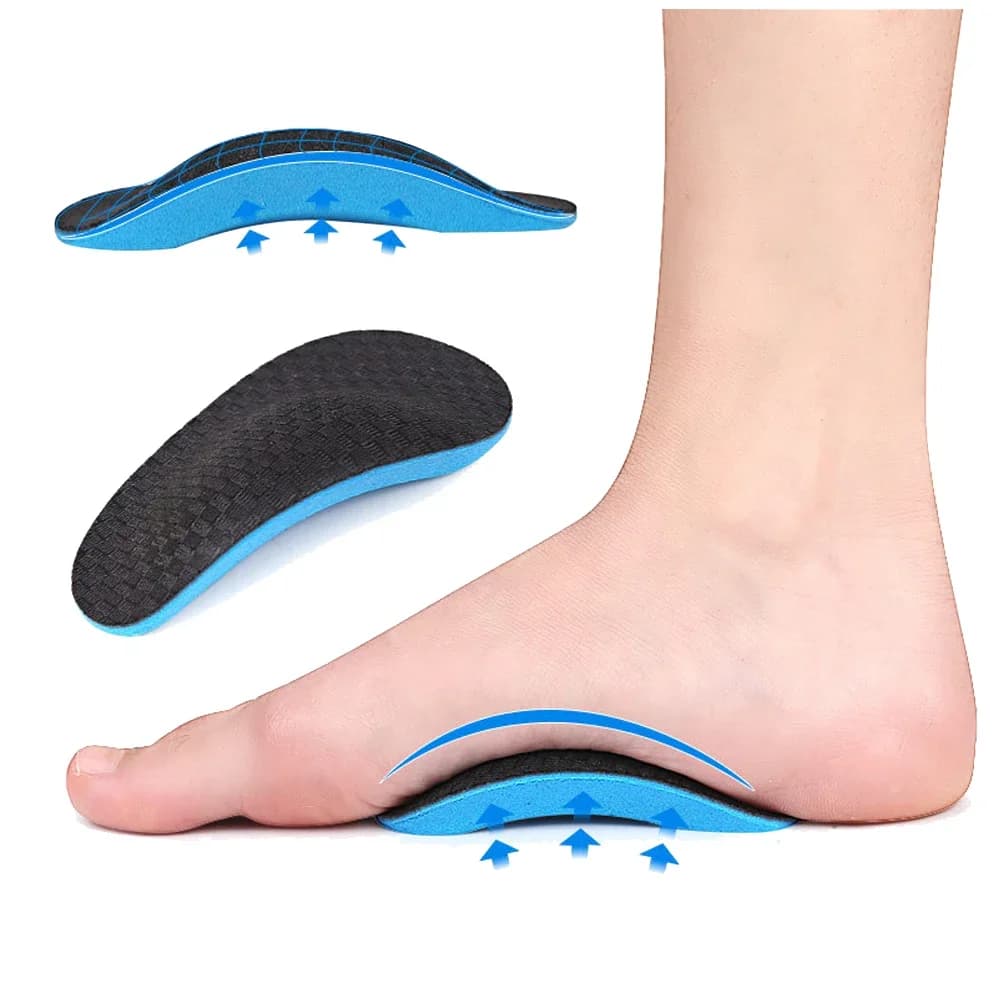 1Orthopedic Insoles for Men Women Shoes Flat Feet Arch Support Plantar Fasciitis Insoles for Sneakers Shoe Sole Valgus Corrector