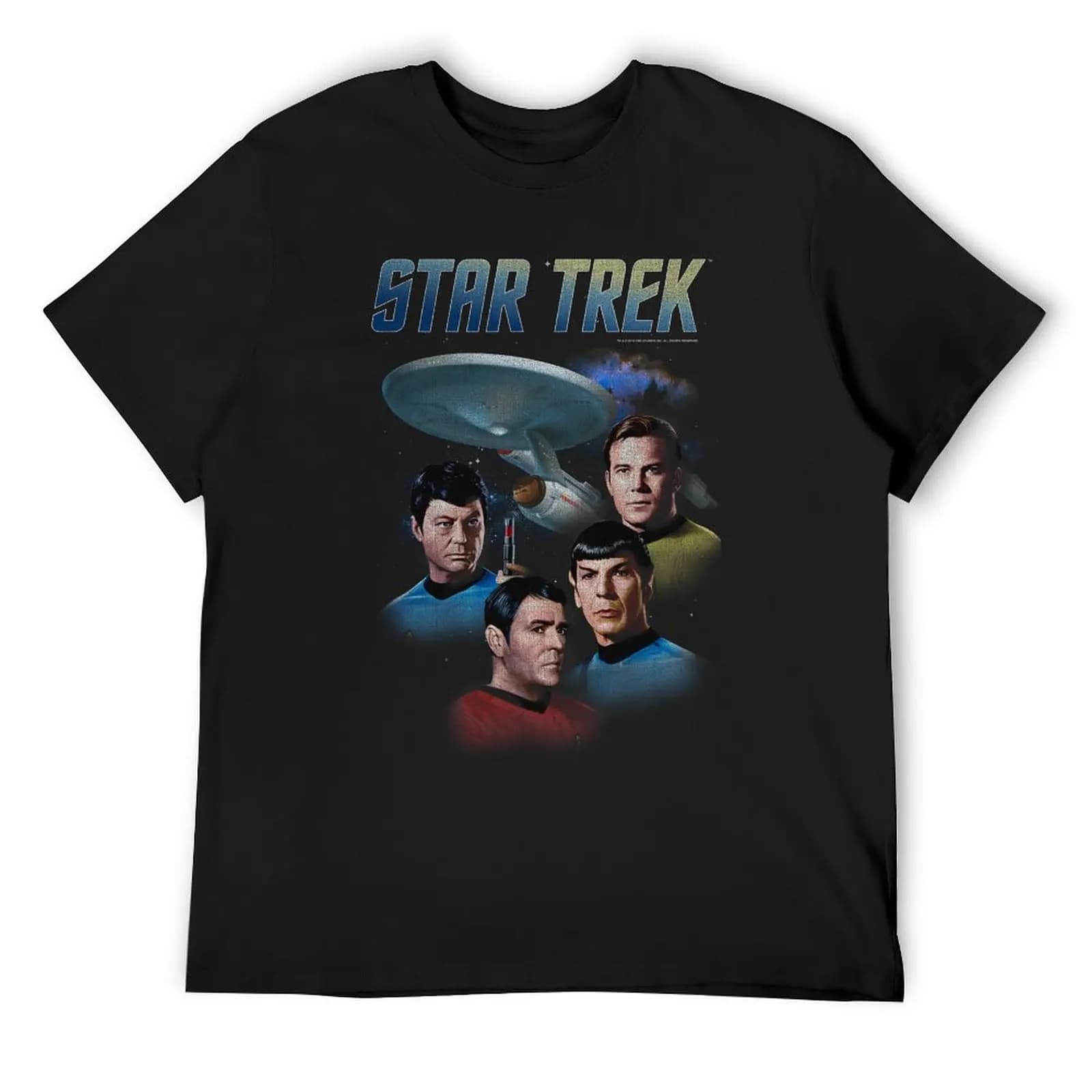 Star Trek: The Original Series Vintage Enterprise Poster T-Shirt