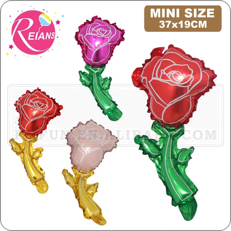 Mini palloncini rosa Palloncino Palloncini foil a forma di fiore Palloncini floreali Festa della mamma San Valentino Compleanno Decorazione di nozze