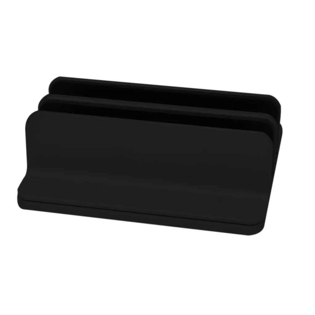 Supporto regolabile da tavolo per computer portatile in lega di alluminio Supporto verticale con doppio slot