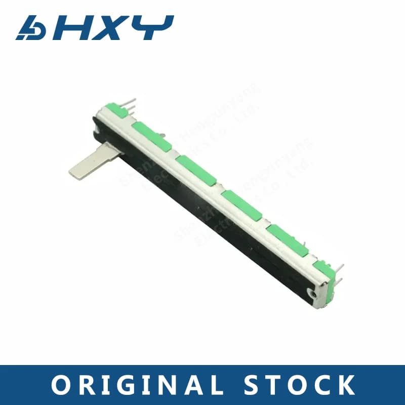 5PCS 75mm Mixer Fader 10K Double Potentiometer Straight Straight Module B103 For New Arduino Card Module