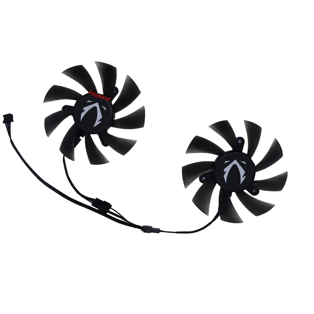 2 pz/set CF9015H12S GA92S2H,VGA GPU Cooler,Ventilatore per schede grafiche,per Emtekinc EMTEK GTX1660 SUPER MIRACLE II D6 6GB,sostituire PLA09215B12H