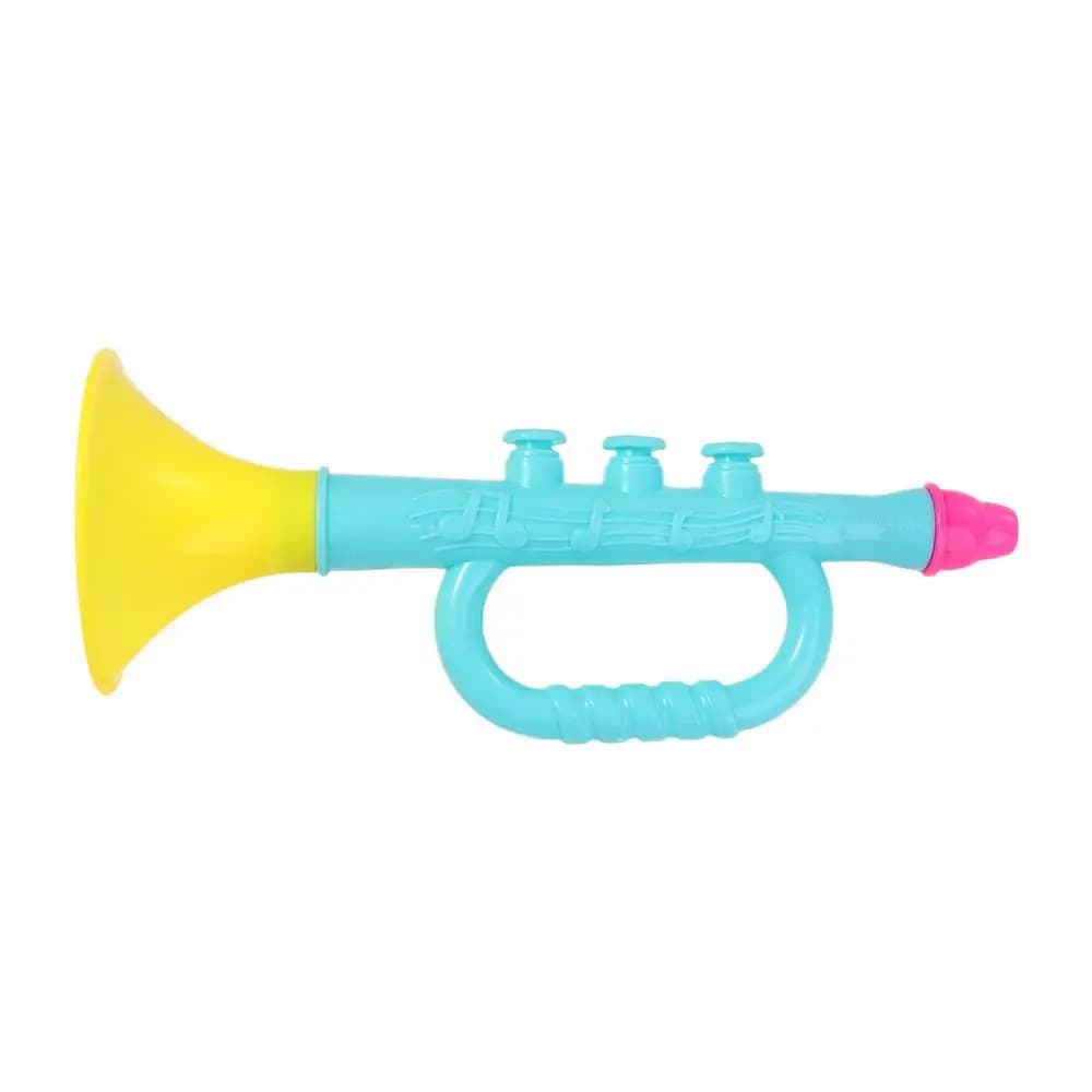Learning Education 17CM Best Gift Colorful Trumpet Baby Music Plastic Trumpet Baby Horn