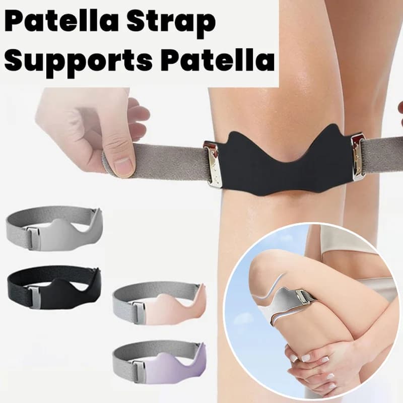 Fascia regolabile per ginocchio con supporto per rotula, per alleviare il dolore articolare, traspirante e antiscivolo, per esercizi sportivi, unisex