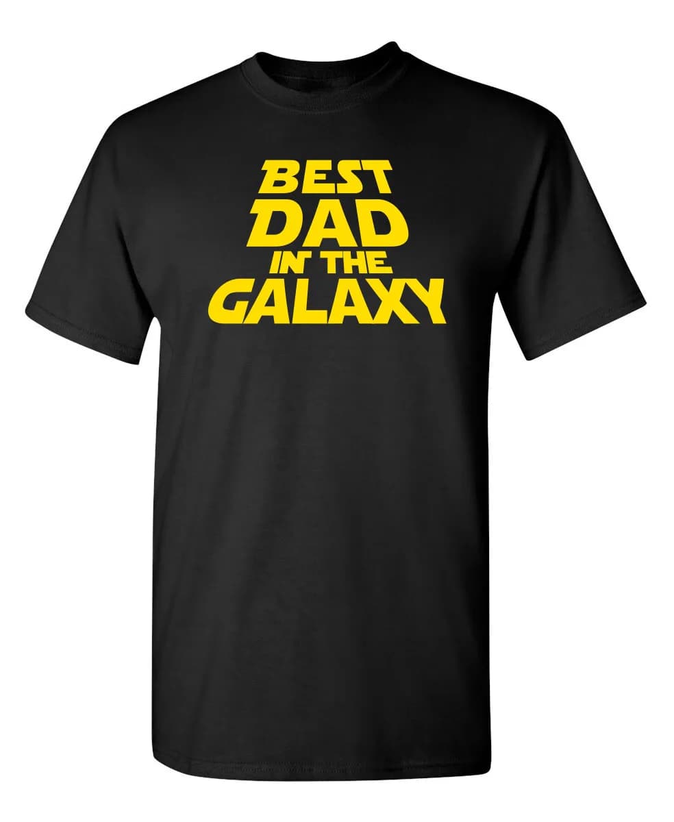 T-shirt divertenti Best Dad In The Galaxy