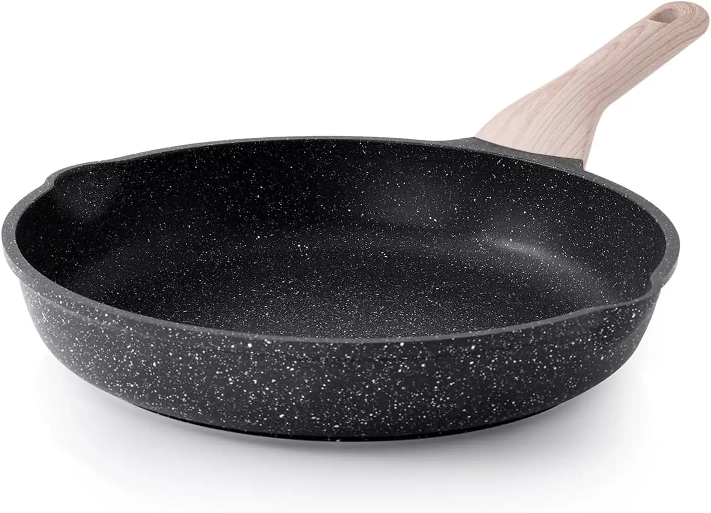 Nonstick Frying Pan, 12.5 Inch Large Skillet, Induction Compatible, Healthy and Non Toxic, PFOA Free, Granite Cooking