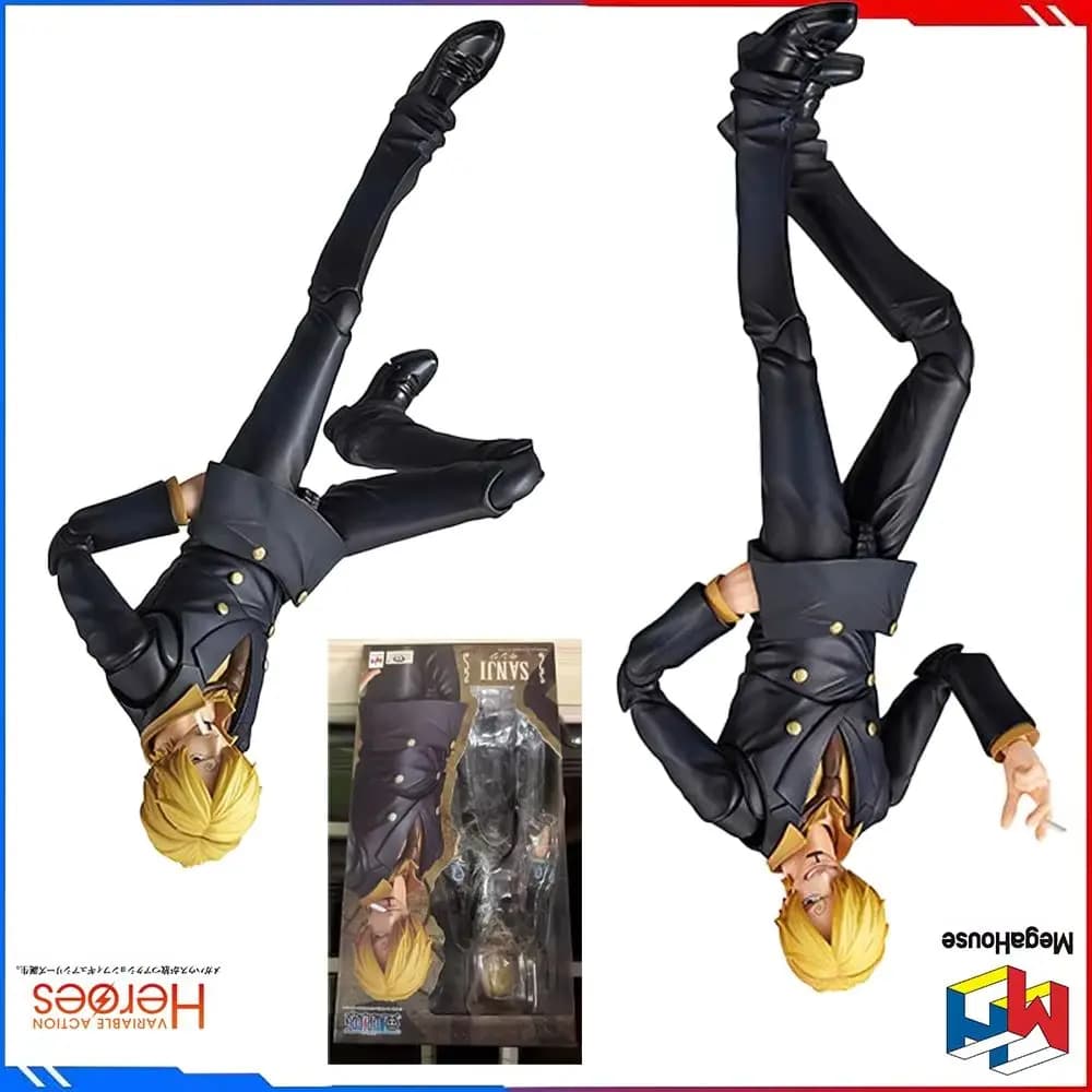 100% Original in Stock MegaHouse Variable Action Heroes One Piece Sanji Quality Assurance Perfect workmanship Action figure mo
