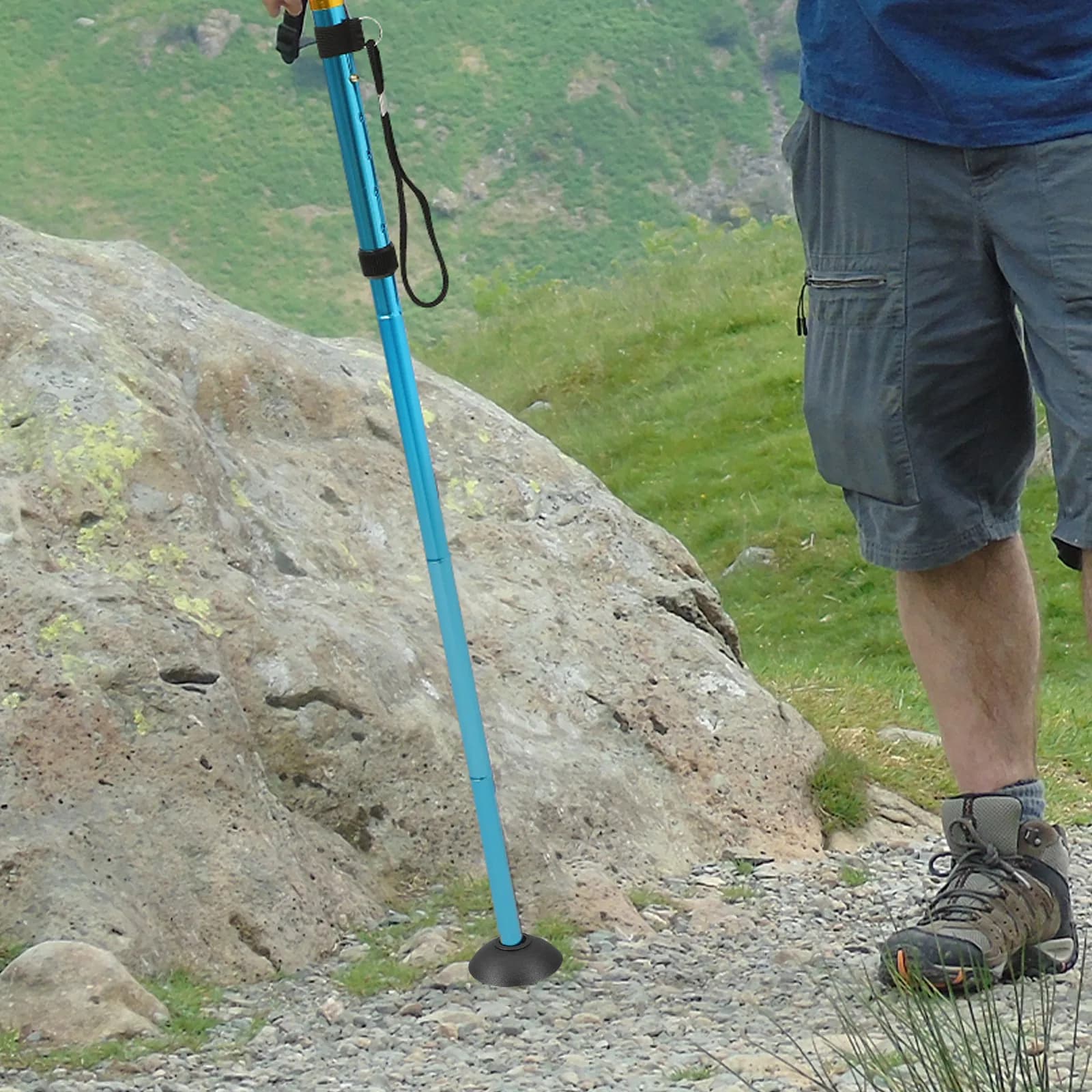 4 Snow Tips for Trekking Sticks, Hiking Stick Accessories, Fan Baskets, Stroller Stick Tips, Outdoor Trekking Equipment