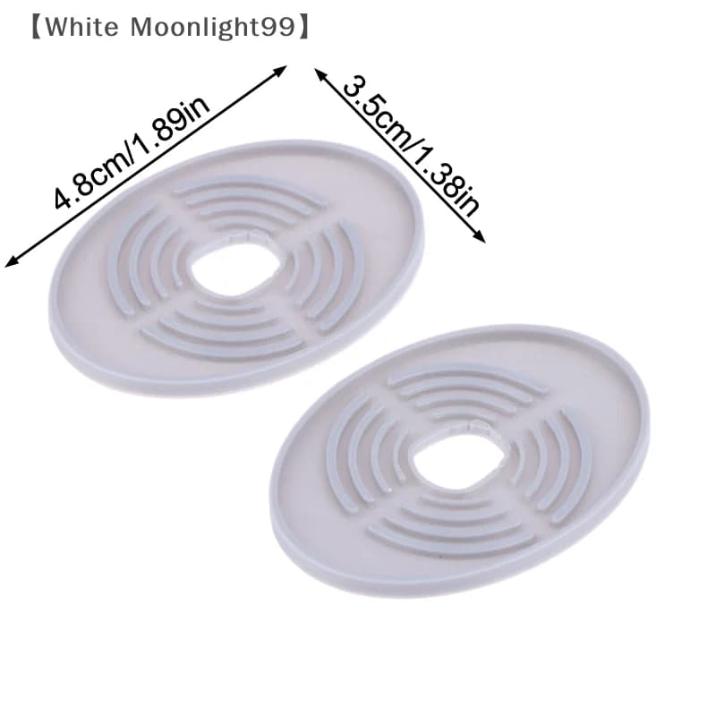 maveraWhite 2 pieces Protective Mat for Rechargeing Electric Toothbrush Durable Exhaust Tray Waterproof Base Mat Charging Electric Toothbrush