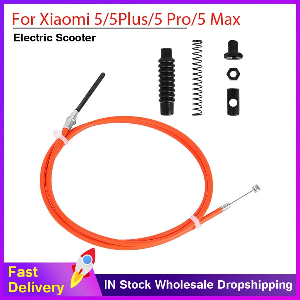 Cavo della linea del cavo del freno dello scooter elettrico per Xiaomi 5 5Plus 5 Pro 5 Max Kickscooter Accessori per parti di ricambio per tubo da ciclismo
