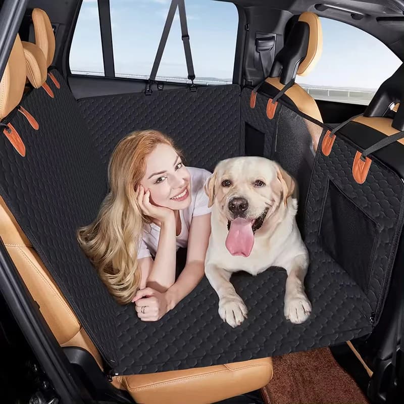 Extensive Dog Car Seat Covers Car Seat Covers Rear Pet Seat Covers Waterproof and Non-slip Pet Pads SUV Truck Dog Products