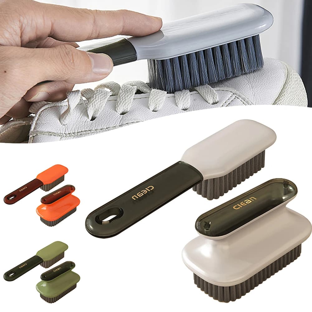 2 spazzole per la pulizia delle scarpe per bucato, per vestiti in plastica, per la pulizia della casa, strumenti multifunzionali per la pulizia, accessori per spazzole per il lavaggio