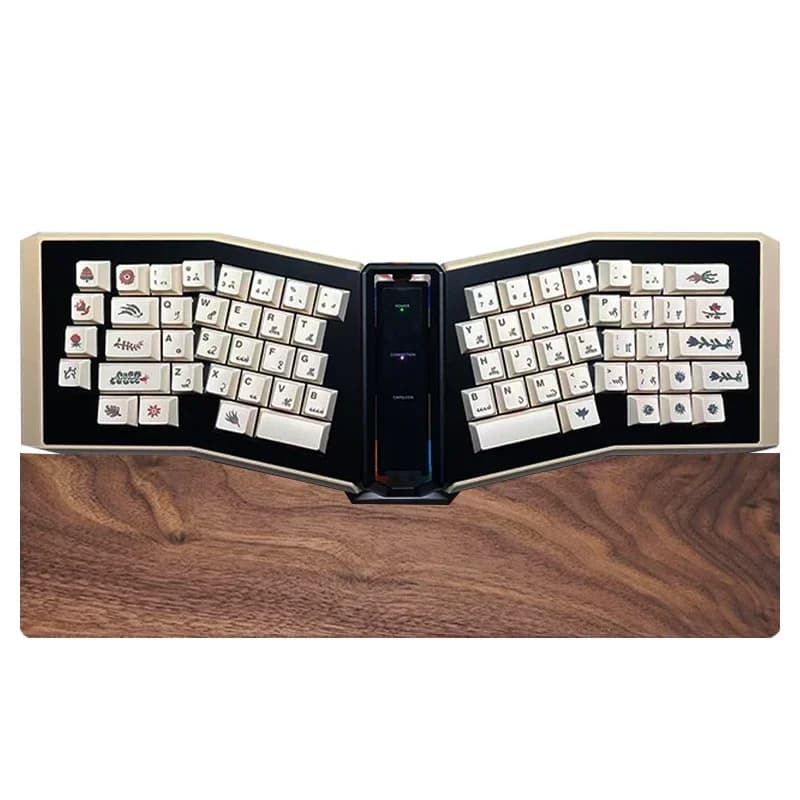 Leobog Alice A75 Tastiera Palm Stand Legno di Noce Supporto Personalizzato Pad Da Polso Adattatore Tastiera Per Ajazz AKS068Pro Feker Alice80