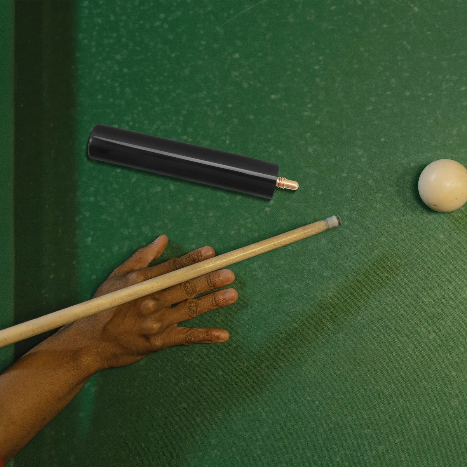 Prolunga Professionale per Stecca da Biliardo, Estensore per Testa Piccola, Accessorio per Giocatori di Snooker e Pool, per Colpi di Precisione
