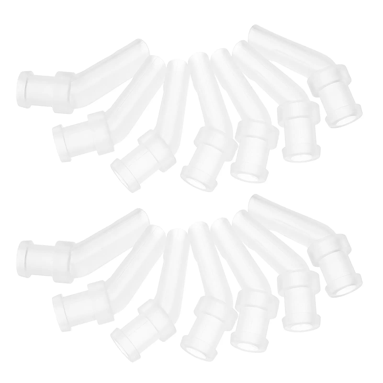 20Pcs Sports Water Bottle Silicone Nozzle Flexible Bite Valve Replacement Mouthpiece for Stainless Steel Hydration Pack Outdoor