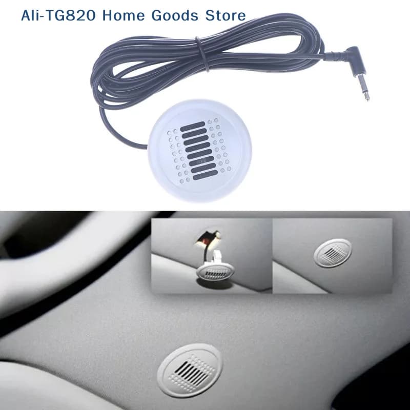 [TG820] Microfono con interfaccia MIC esterna da 3,5 mm, microfono stereo cablato per autoradio Android, accessori elettronici per auto