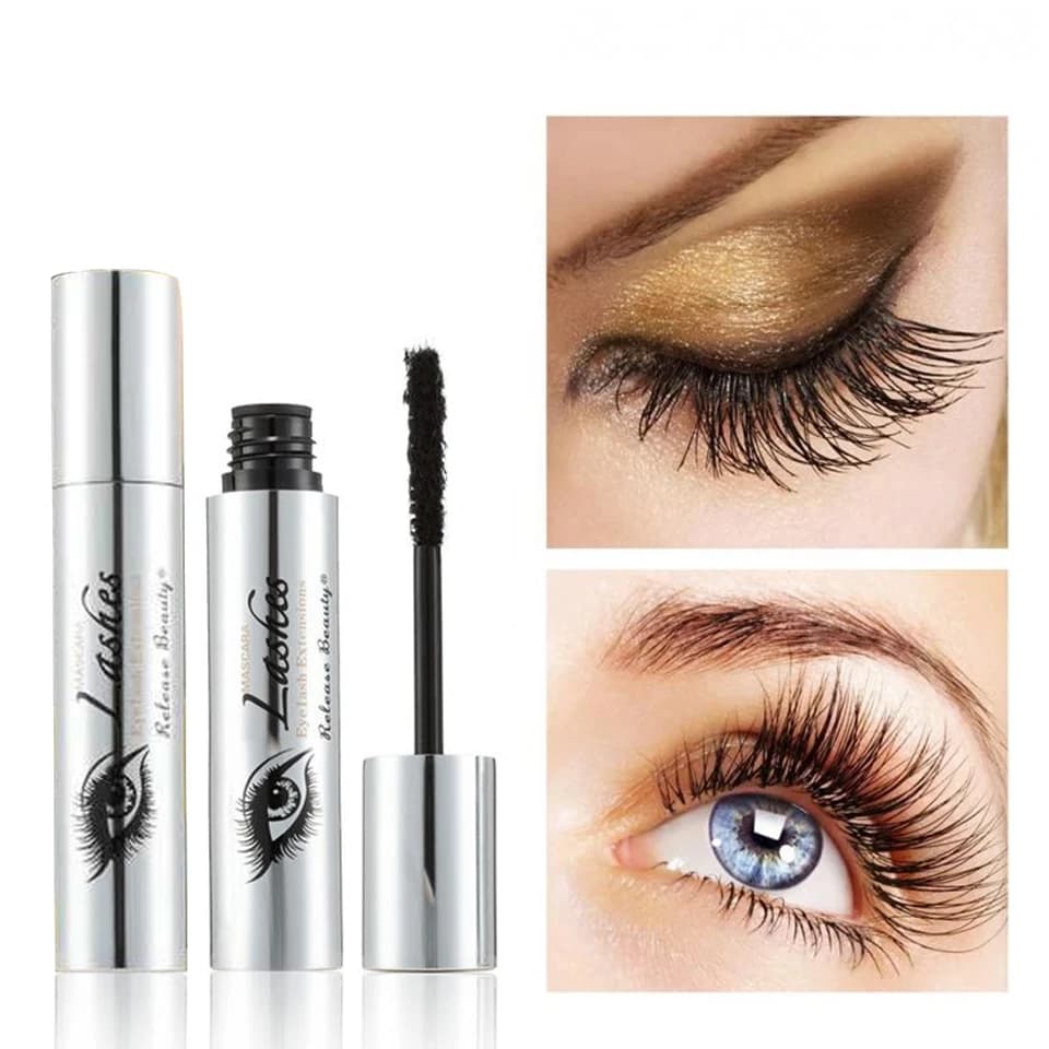 1 Set 4D Fiber Lashes Mascara Premium Solid Length Volume Organic ipoallergenico Maquiagem Makeup nero rosso casual Beauty Health