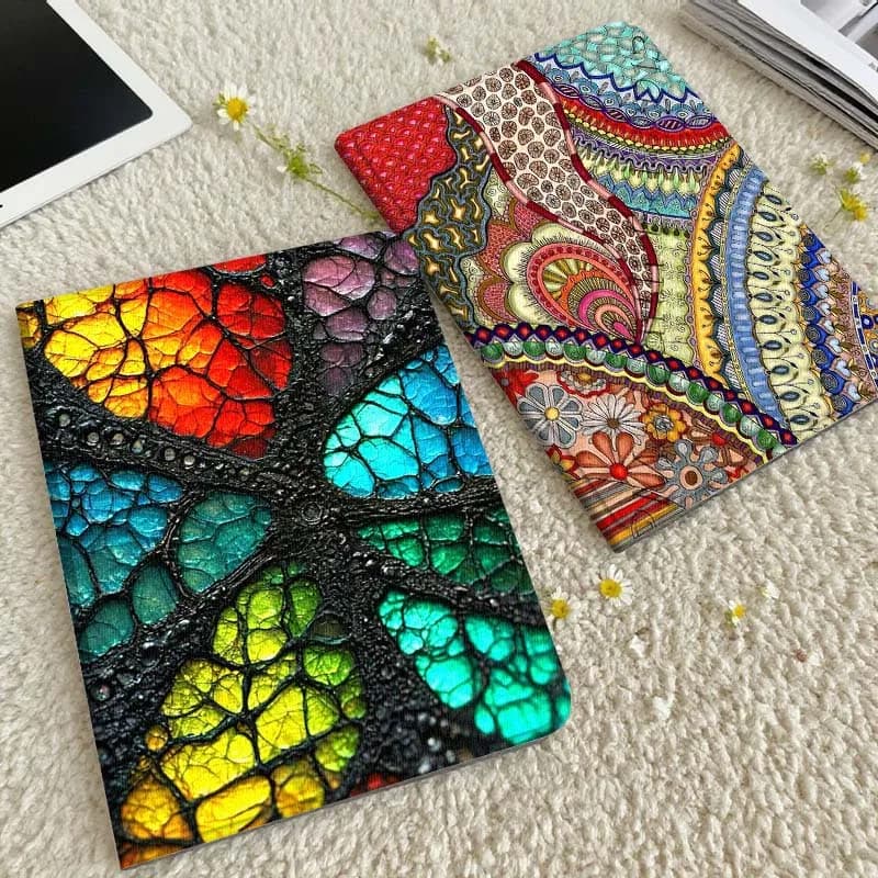 Custodia per tablet con motivo neon colorato per Xiaomi Redmi Mi Pad 5 6 6s 7 SE Pro Max Ultra 12.4 12.5 14 pollici