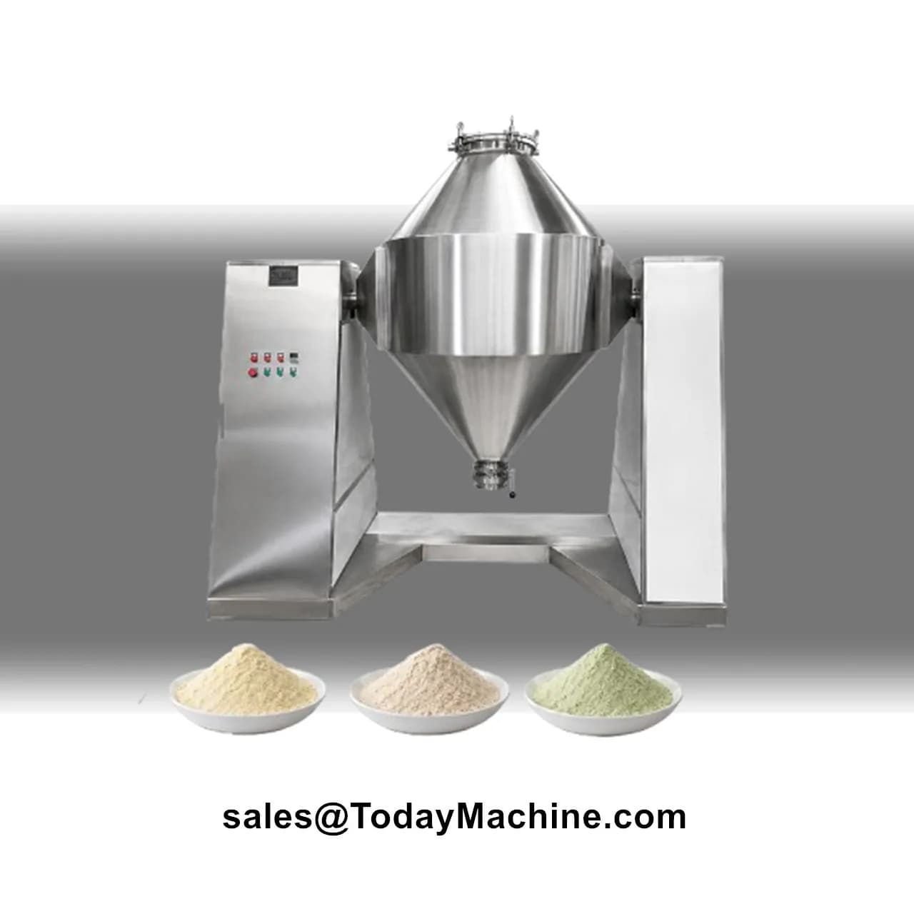 W Type Double Cone Mixer Seasoning Spice Food Additives Blender Mixing Machine
