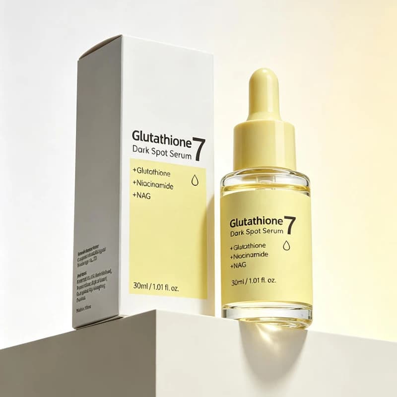 Glutathione 7 Dark Spot Serum 30ml NAG Collagen Niacinamide Hydrating Facial Essence Gentle Brightening Face Korean Skin Care