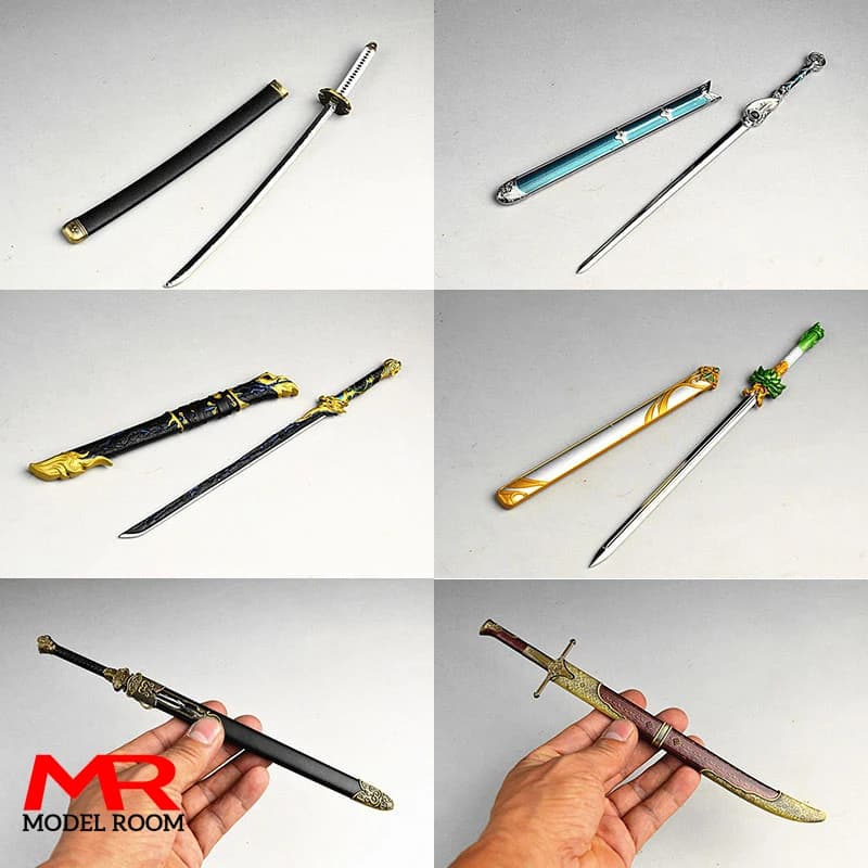 Disponibile Spada Lunga da Soldato in Scala 1/6, Modello Antico da 22cm, Adatta per Action Figure Maschili e Femminili da 12''