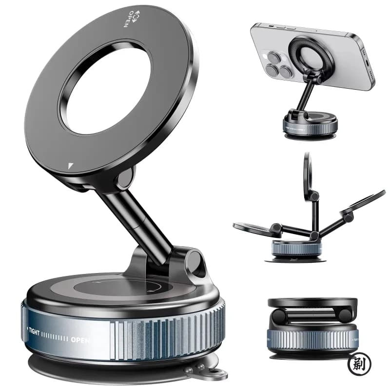 Supporto magnetico per telefono Xiaomi per auto, supporto speciale per navigazione con adsorbimento sottovuoto, supporti pieghevoli, accessori per interni.