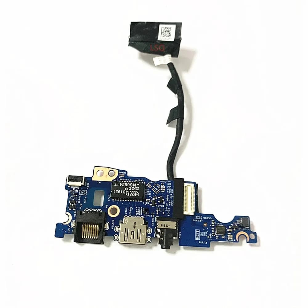 NUOVA scheda del pulsante di alimentazione USB per DELL 5000 V5401 5402 5501 5502 scheda di interfaccia di rete USB 19A79-1