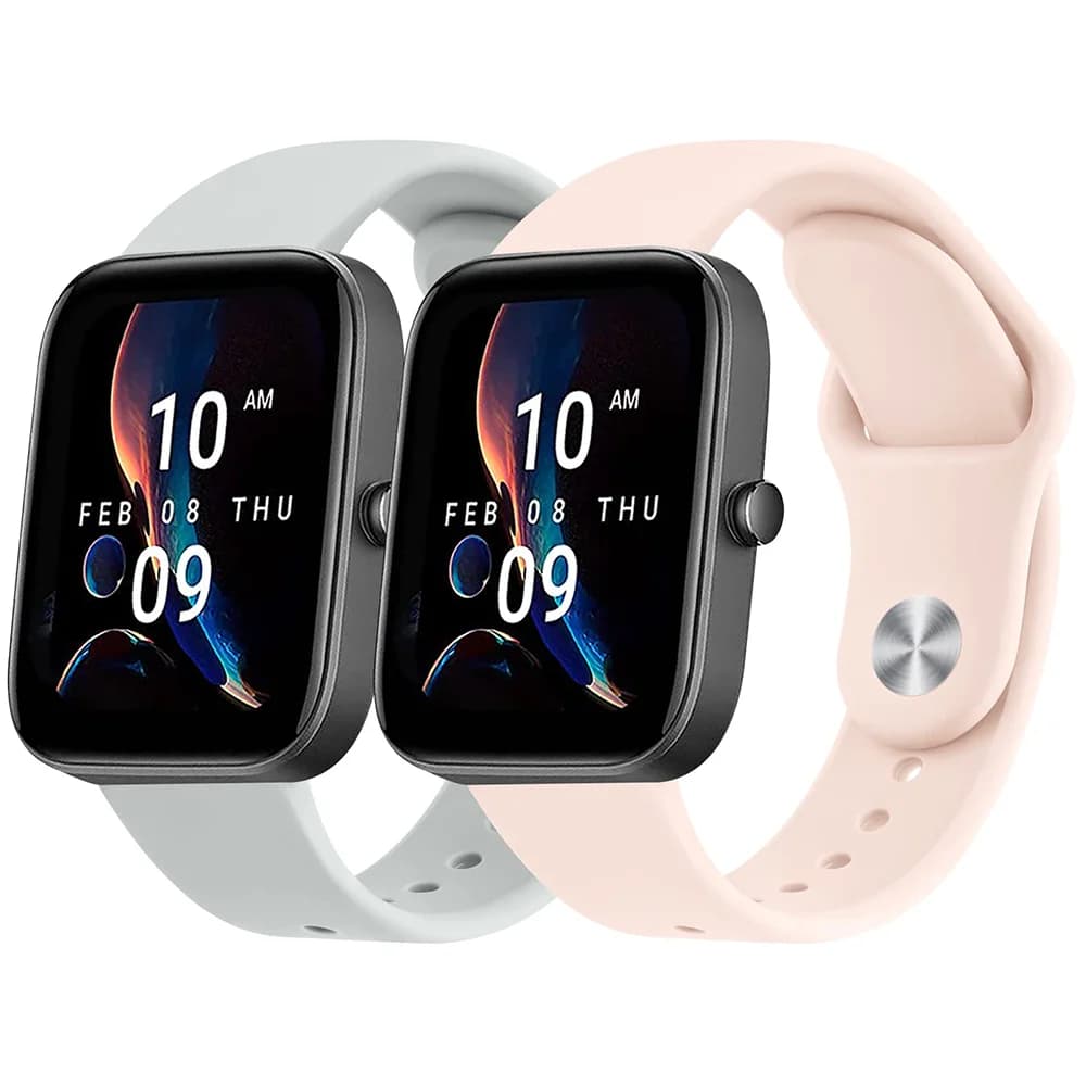 20mm 22mm cinturino per Amazfit GTS 2/3/4 Mini cinturino GTR 4/3/2 42mm cinturino in silicone per Amazfit Bip Band accessori