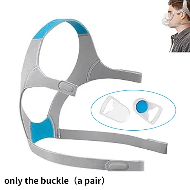 Anti Snoring Mask Headgear Clip CPAP N20/F20 Nasal Pillow Replacement Headgear Clip Sleep Apnea Respirator Accessory Sleep Aid