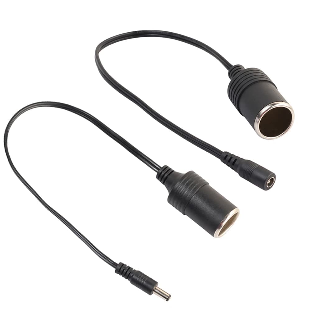 DC 5.5x2.1mm To Car Cigarette Lighter Socket Accessories Power Supply Plug Cable for Car Air Pump Vacuum Cleaner
