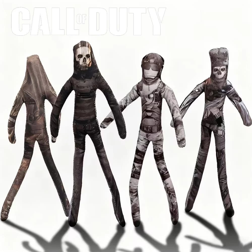 Gioco Call Of Duty Fantasma Sebastian Krueger Bambola Cosplay Festa di Halloween Peluche ripiene Puntelli twistabili astratti