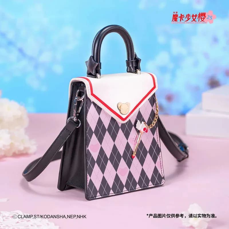 Zaino da donna Ali ricamate Anime Card Captor Sakura Zaino carino Card Captor Sakura Borse da scuola con stampa Lolita Itabag